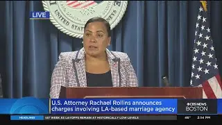 Rollins Announces Charges Involving LA-Based 'Sham' Marriage Agency