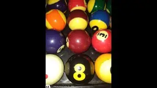 9 ball on a 9-ft AMF pool table #billiards #snooker #apapoolleague