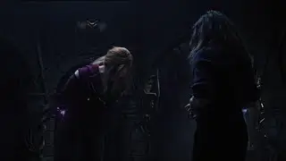 Agatha asking Wanda about 