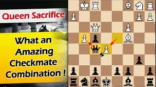 What an amazing checkmate combination ! | Garfinkel vs Wren 1933