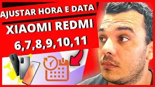 VEJA COMO AJUSTAR A HORA E DATA DO XIAOMI redMi 6,mi7,mi8,mi9,mi10,mi11