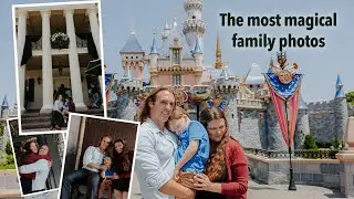 Finding the BEST family photo spots at Disneyland! ✨ 10-yr anniversary trip