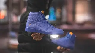 Обзор и примерка: кроссовки Air Jordan 1 Retro High Gatorade 