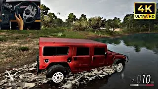 Hummer H1 Alpha | Forza Horizon 5 | PXN V9 Steering wheel gameplay |