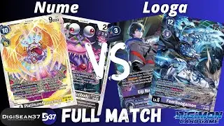 Numemon VS Loogamon | Digimon Card Game | BT15 Exceed Apocalypse