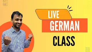 German Class with Aditya is live