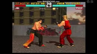 TEKKEN 3 🔥 | Jin Kazama vs Paul Phoenix | Power vs Skill | Part 4