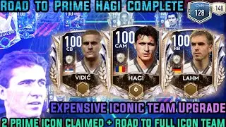 128 OVR EXPENSIVE ICONIC TEAM UPGRADE | PRIME HAGI IS HERE | FREEZE PACK OPENINGS | FIFA MOBILE 21