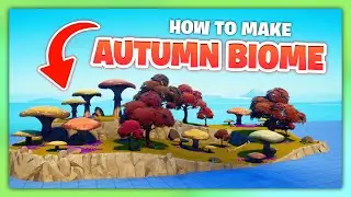 How to Make The AUTUMN BIOME in Fortnite Creative!