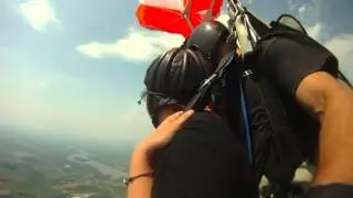 Cathy Regular Jumps out of a Plane!