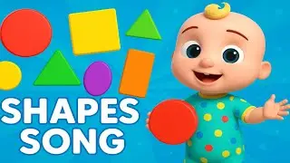 Learn Shapes for Kids | Fun Shapes Song for Children | Circle, Square & More | Toonzy Wheels kids 