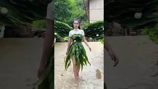 Villager fashion show,hmong cute girl#fashion  #models  #hmonggirl  #village    #catwalk #cutebaby