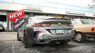 BMW 840 With Outrageous Custom Exhaust Setup