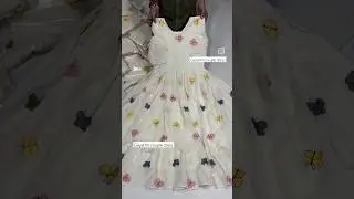 new modal butterfly embitered kurthi available😍contact for👉Comment box/home delivery available😍