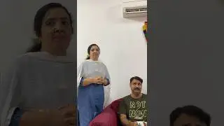 Husband wife funny fight |husbandwife comedy Part-4#shorts #ashortaday #funny #couple