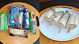 Gawin mo ito sa tirang snacks ng mga anak ninyo! | Oreo popsicle | Fudgee bar popsicle