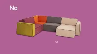Canapele modulare/ модульные диваны/ Narcis 42  #mobilaICAM