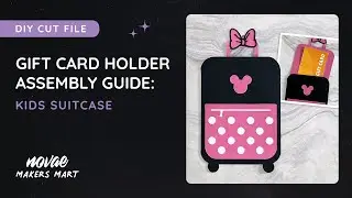 Minnie Mouse Gift Card Holder | DIY Kids Disney Gift Card Holder