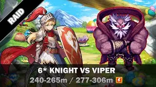 Guardian Tales Raid - Basic Ranged vs Viper + Tutorial (240-265m)