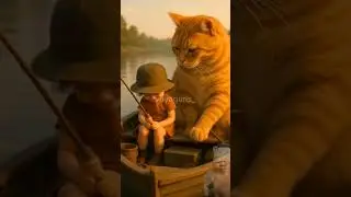 ❤️ Tiny Girl and Giant Cat ❤️ | A Catch She&rsquo;ll Never Forget!