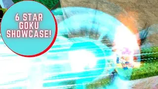 6 STAR GOKU SHOWCASE (Super Saiyan God Goku) | All Star Tower Defense!