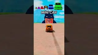 Big and Small Car vs Batman - BeamNG.Drive