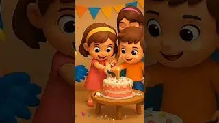 Happy birthday to you #happybirthday #happybirthdaytoyou #birthdaycake #birthdayforkids #kidsrhymes