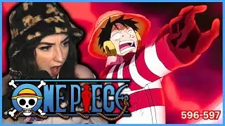 CAESAR BEATS LUFFY?! 😱 | One Piece Episode 596 & 597 Reaction