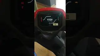 TFT Instrument Cluster Of All New 2025 Hero Vida VX2 Plus Electric Scooter ASMR