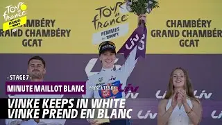 Liv White Jersey Minute - Stage 7 - Tour de France Femmes avec Zwift 2025