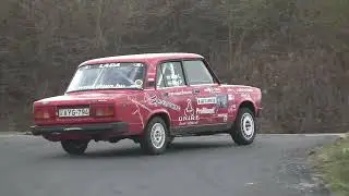Bagi Levente /Lada 2105/ Rába Ring Rally edzés 2024.03.16.