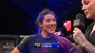 Invicta FC 61: Jaeleen Robledo Post-Fight Interview