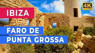 Punta Grossa - Well hidden abandoned lighthouse in Ibiza (4K Ultra HD 60fps)