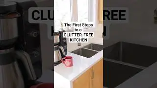 How to declutter your kitchen ✨ #shorts