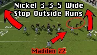 How to Stop Outside Runs in Madden 22 | Madden 22 Tips & Tricks