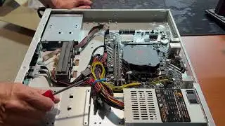 Custom Built Proof of Concept 1U Server for DC Use