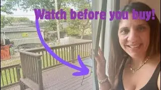 Honest review of magnetic screen for sliding door
