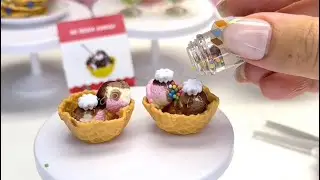🤩Making Real Food with Mini Brands Toys💫#kidsvideo #toddlers 