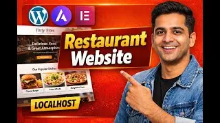 Complete Restaurant Website in WordPress  Localhost 🔥 |  (Astra + Elementor)