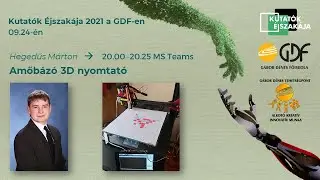 Hegedűs Márton:  Amőbázó 3D nyomtató