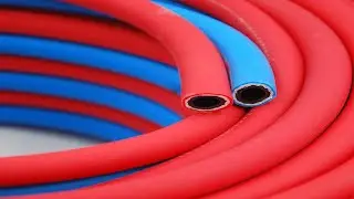 pvc 3layer fabric reinforced pipe machine|pvc fiber hose machinepvc yarn reinforced hose extruder