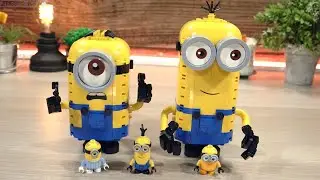 Build ⏩ LEGO Brick-Built Minions & Their Lair 75551