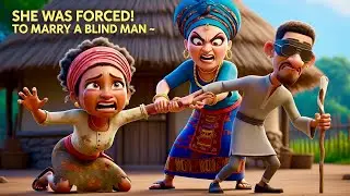 WICKED STEPMOTHER FORCED STEPDAUGHTER To Marry A BLIND MAN&hellip; What Happened Next Will 😱 #folk #tales 