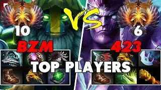 BZM (EARTH SPIRIT) Mid vs 423 (TERRORBLADE) Carry - Epic Battle Of Top Dota 2 Players - Z Dota 2