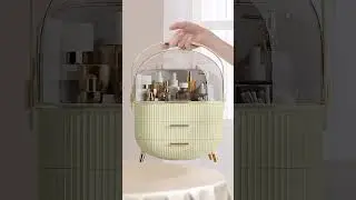 Makeup Organizer Box with 3 Drawers &ndash; Stylish & Space-Saving Cosmetic Storage - Various Gadgets