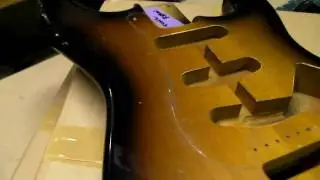 2 Tone Sunburst body for sale - The Strat Shop 1080p