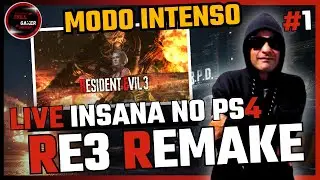 #live RESIDENT EVIL 3 REMAKE | MODO INTENSO #ps4 #1