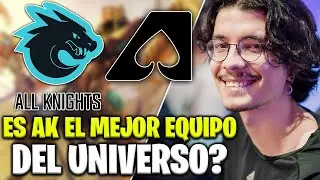 &iquest;ES ALL KNIGHTS EL MEJOR EQUIPO DEL UNIVERSO? *AK VS TEAM AZE* VOLVIO DIMITRY A LA LLA