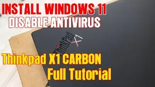 Install Windows 11 Menggunakan Flashdisk | Lenovo ThinkPad X1 Carbon