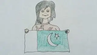 Independence day of Pakistan | Pakistan independence day drawing | 14 August drawing poster